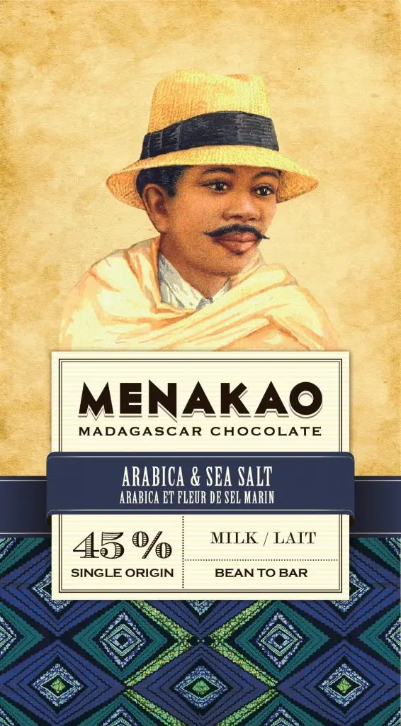 Chocolat au lait 45% – Arabica & Fleur de sel marin